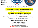 Meeting and Presentation – County Attorney Rachel Mitchell